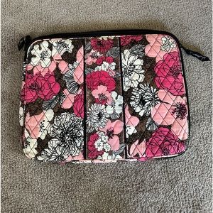 Vera Bradley Mocha Rogue laptop sleeve
